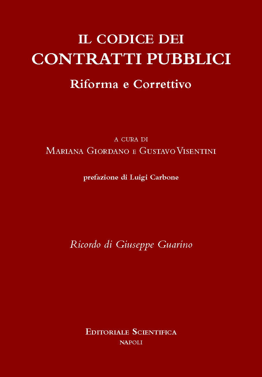 Il Codice dei Contratti pubblici